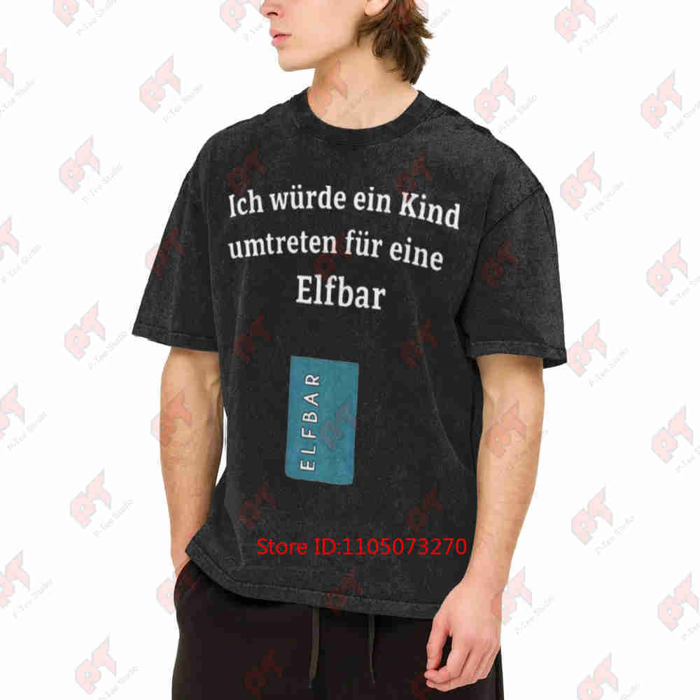 Vaping Area - Camiseta de algodón puro con diseño