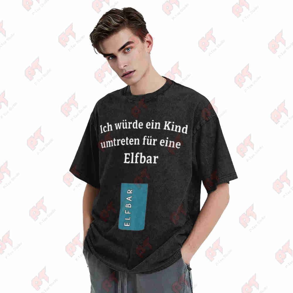 Camiseta de algodón puro con d - Vaping Area reseña y precio