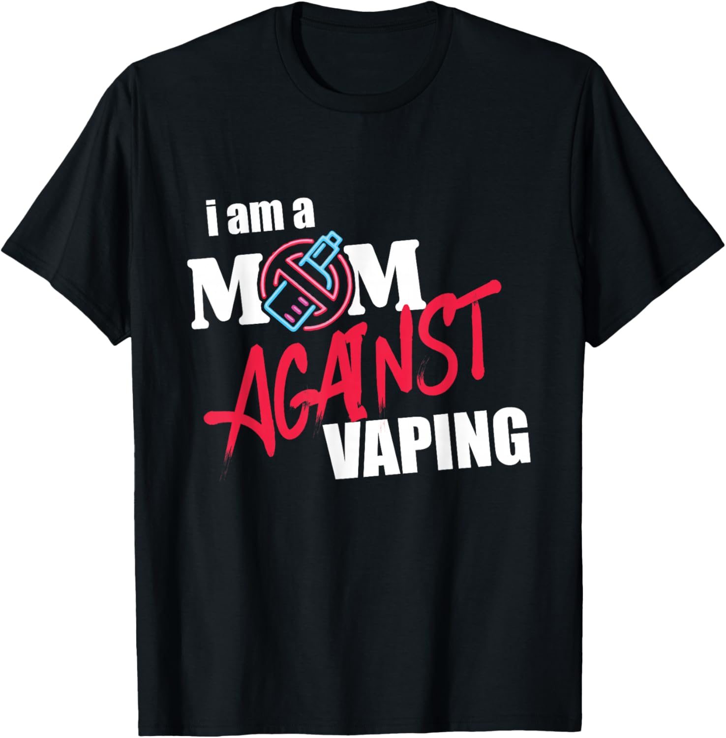 Mom Against Vaping Camiseta gr - Vaping Shop reseña y precio